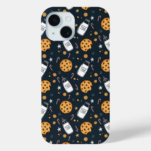 Coques Case-Mate iPhone Festive Milk and Cookies Case (Verso)
