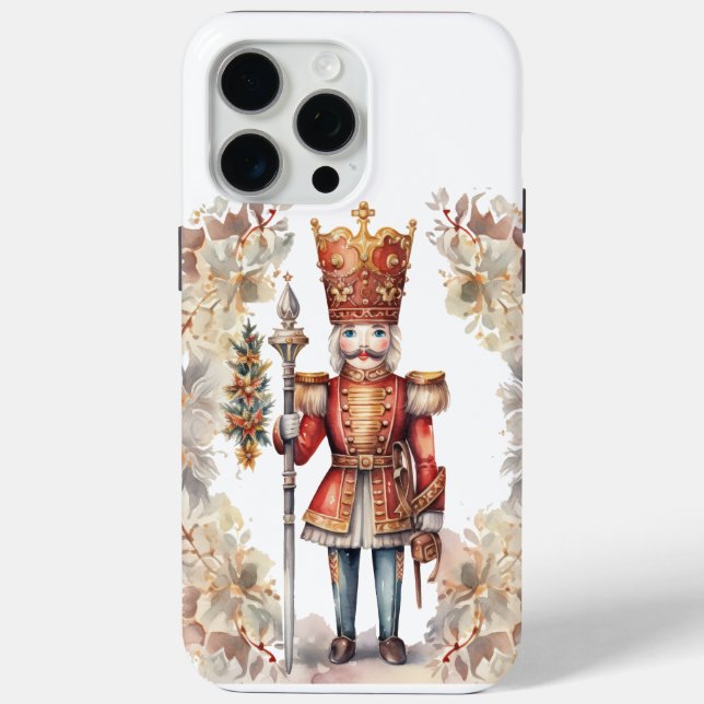 Coques Case-Mate iPhone Festive Noël Nutcracker Holiday (Verso)