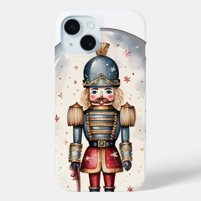 Coques Case-Mate iPhone Festive Noël Nutcracker Holiday (Verso)