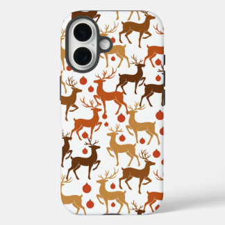 Coque Pour iPhone 16 Festive Reindeer Christmas iPhone Case