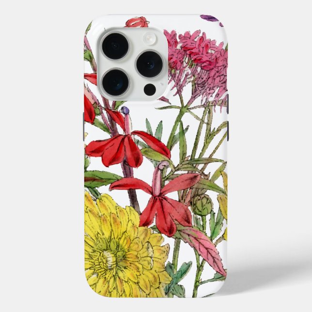 Coques Case-Mate iPhone Festive Sring Floral Cadfts (Verso)