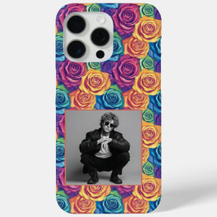 Coque Case-Mate iPhone Fête d'anniversaire Edge Rose Fleur Photo