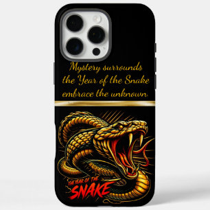 Coque iPhone 16 Pro Max Fête de l'année du serpent 2025