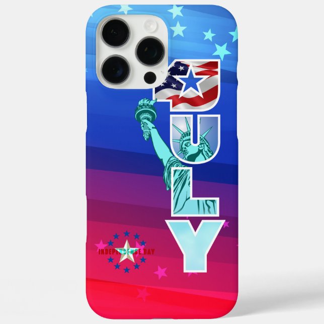 Coques Case-Mate iPhone Fête de l'Indépendance (Verso)