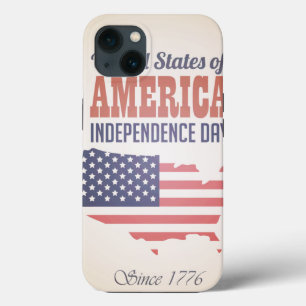 Case-Mate iPhone Case Fête de l'indépendance des États-Unis d'Amérique