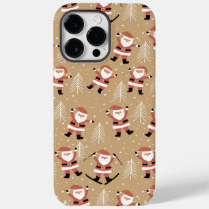 Coque Case-Mate iPhone Fête de Noël Père Noël Snowy