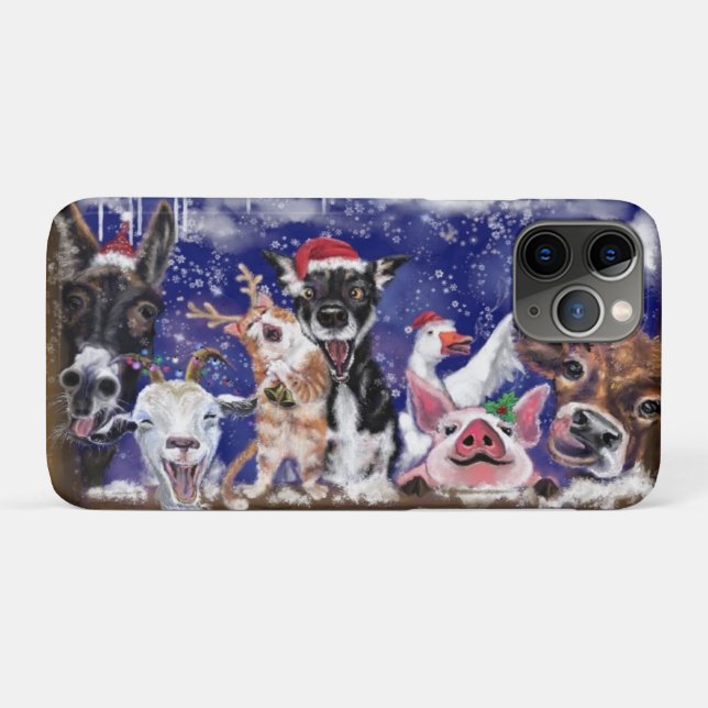 Coques Case-Mate iPhone Fête des animaux (Dos (Horizontal))