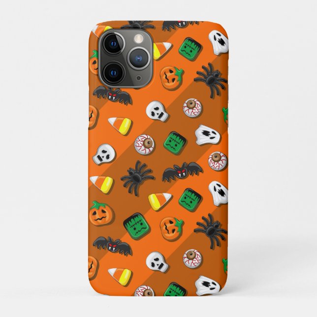 Coques Case-Mate iPhone Fête des Candies Éffrayantes d'Halloween (Dos)