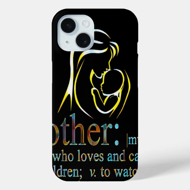 Coques Case-Mate iPhone Fête des mères  (Verso)