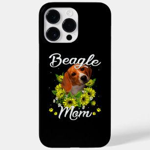 Coque Case-Mate iPhone Fête des mères de chien / Fleur de soleil Beagle m