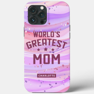 Case-Mate iPhone Case Fête des mères de la plus grande maman du monde Pa