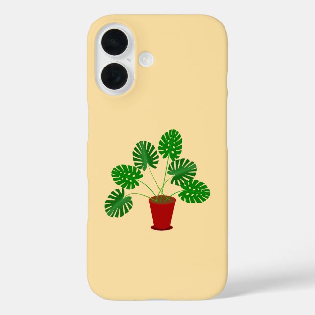 Coques Case-Mate iPhone Fête des mères Monstera Plante (Verso)