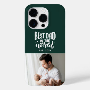 Coque Case-Mate iPhone Fête des pères Famille Photo Meilleur Papa Personn