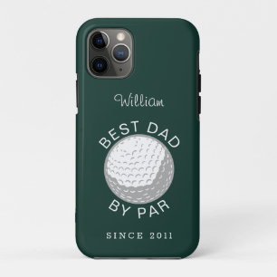 Case-Mate iPhone Case Fête des pères Golf Meilleur papa Par Par Par Cust