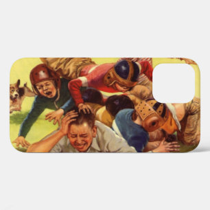Case-Mate iPhone Case Fête des Pères vintage, enfants de football et chi