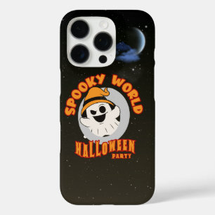 Coque iPhone 16 Pro Fête d'Halloween Spooky World