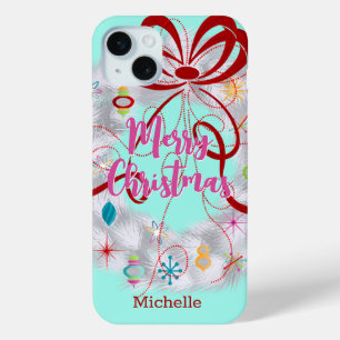 Coque Case-Mate iPhone Fête rétro en aluminium Wreath