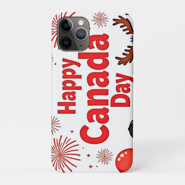 Coques Case-Mate iPhone Fêter la joie du Canada (Dos)