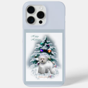 Coque Case-Mate iPhone Fêtes de Noël à Bichon Frise