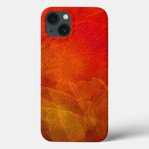Coque Case-Mate iPhone Feu - Abstrait Orange Rouge Jaune Clair