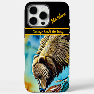 Coque iPhone 16 Pro Max Feu d'art tribal : Motifs audacieux