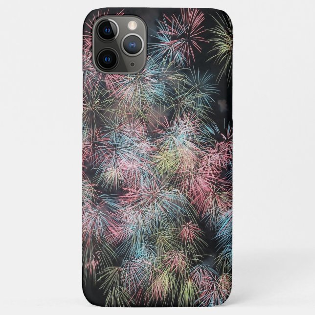 Coques Case-Mate iPhone Feu d'artifice coloré... (Dos)