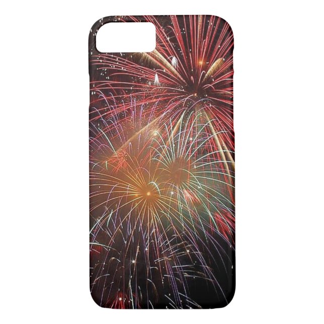 Coques Case-Mate iPhone Feu d'artifice du Nouvel An (Dos)