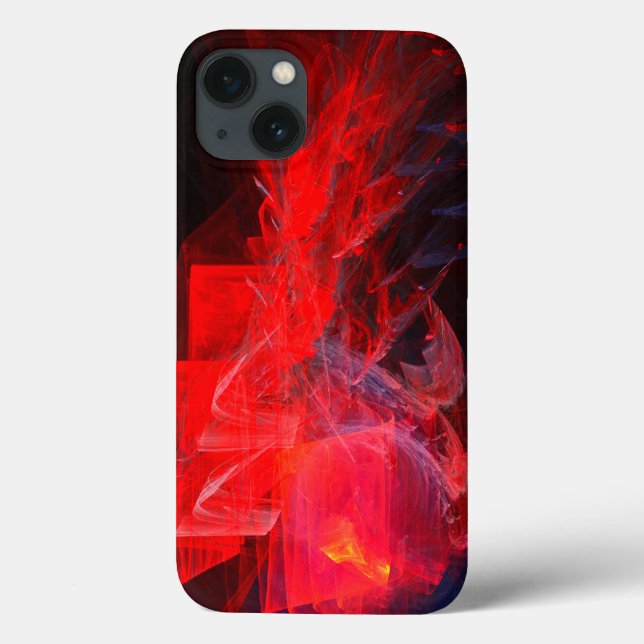 Coques Case-Mate iPhone Feu De Bonheur - Art Abstrait, Couleurs Raisonnabl (Verso)