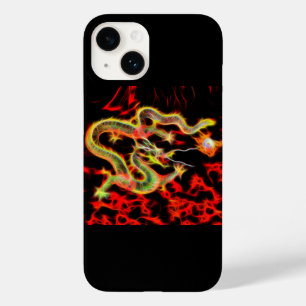 Coque Case-Mate iPhone Feu de dragon sur Lucky Energy