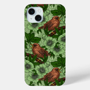 Coque Case-Mate iPhone Feu et hellebore, vert clair