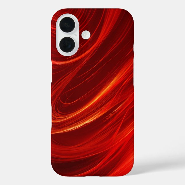 Coques Case-Mate iPhone Feu rouge flamme Abstraite Boîtier de téléphone d' (Verso)