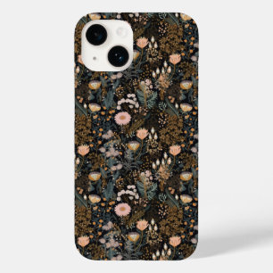 Coque Case-Mate iPhone Feuillage floral Fleurs botaniques sauvages