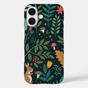 COQUE POUR iPhone 16 FEUILLAGE FORESTIER