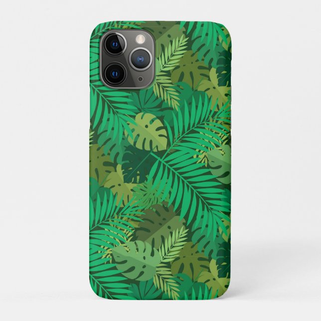 Coques Case-Mate iPhone Feuillage luxuriant de la jungle tropicale (Dos)