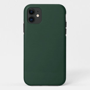 Coque iPhone 11 feuillage vert foncé MUSTY FOREST ARRIÈRE - PLAN