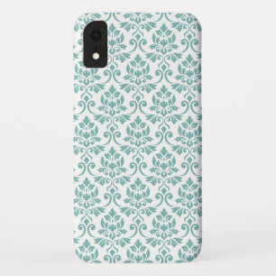Case-Mate iPhone Case Feuille Damask Motif Turquoise