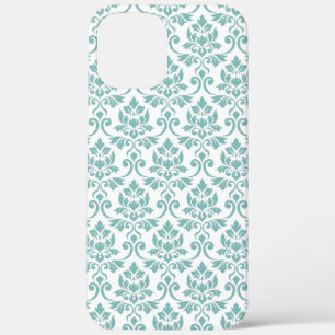 Case-Mate iPhone Case Feuille Damask Motif Turquoise