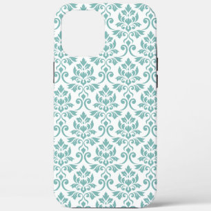 Case-Mate iPhone Case Feuille Damask Motif Turquoise