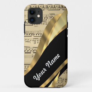 Case-Mate iPhone Case Feuille de musique élégante