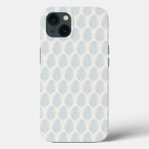 Case-Mate iPhone Case Feuille de palmier bleu clair et crème