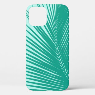 Etui iPhone Case-Mate Feuille de palmier - Turquoise et aqua
