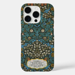 Coque iPhone 16 Pro Feuille de papier peint - William Morris