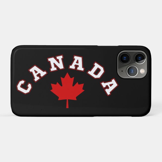 Coques Case-Mate iPhone Feuille d'érable du Canada (Dos (Horizontal))