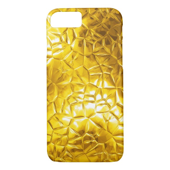 Coques Case-Mate iPhone feuille d'or 3D abstrait (Dos)