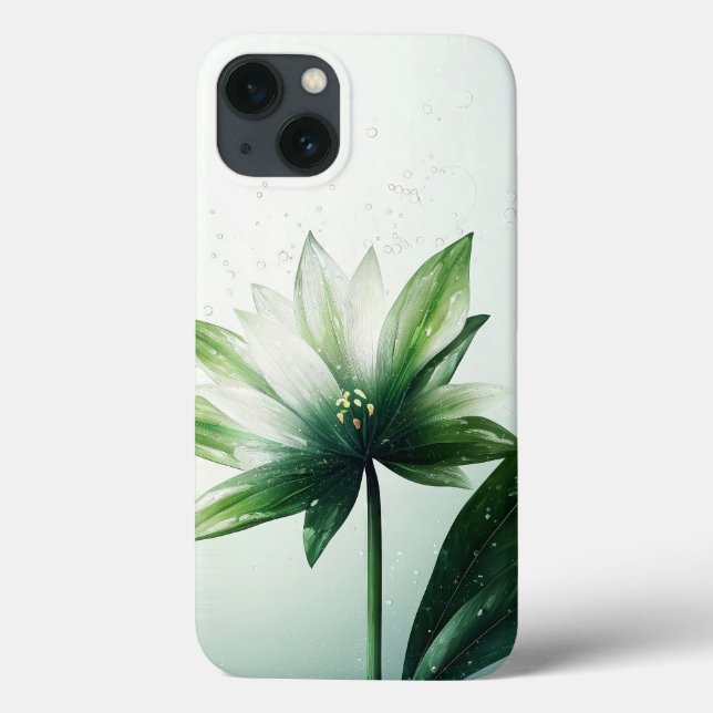 Coques Case-Mate iPhone Feuille et floral (Verso)