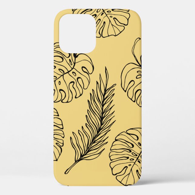 Coques Case-Mate iPhone Feuille Plante motif des forêts tropicales et Mons (Verso)