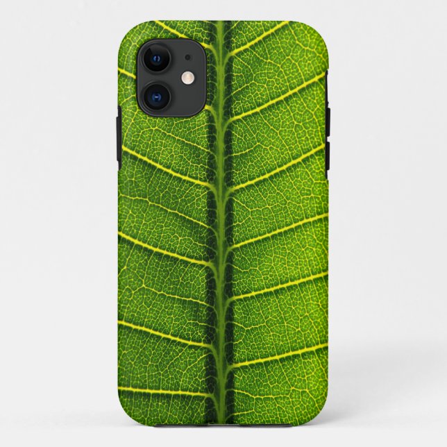 Coques Case-Mate iPhone Feuille verte (Dos)