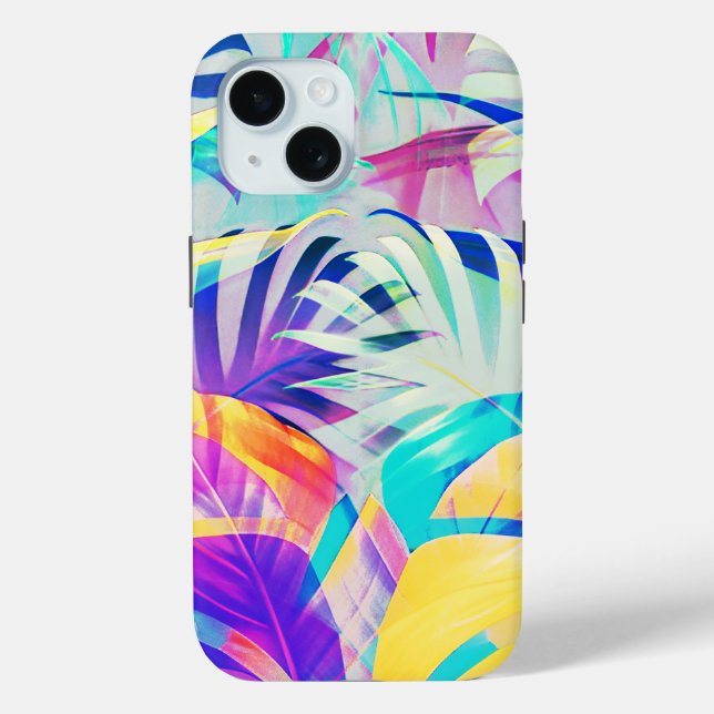 COQUES Case-Mate iPhone FEUILLES ABSTRAITES NATURE FLORAL (Verso)