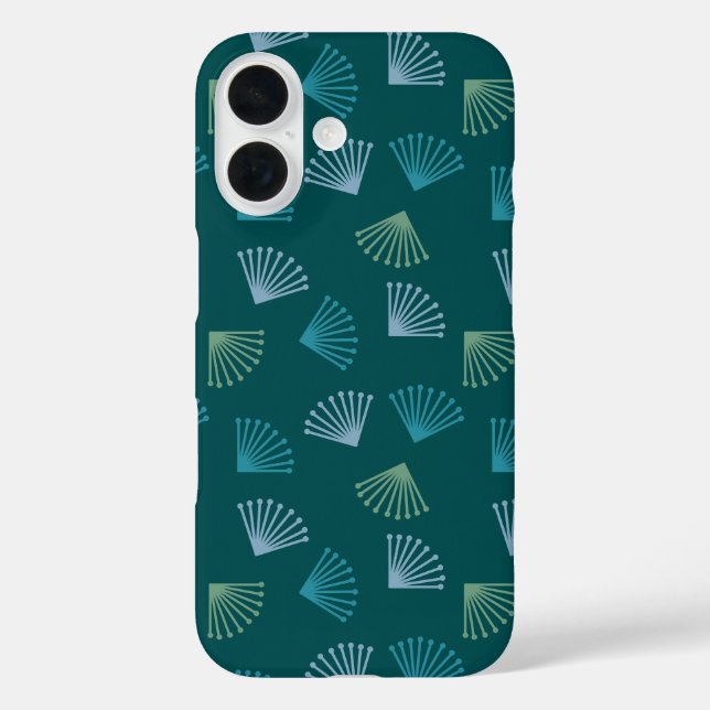Coques Case-Mate iPhone Feuilles Art déco (Verso)