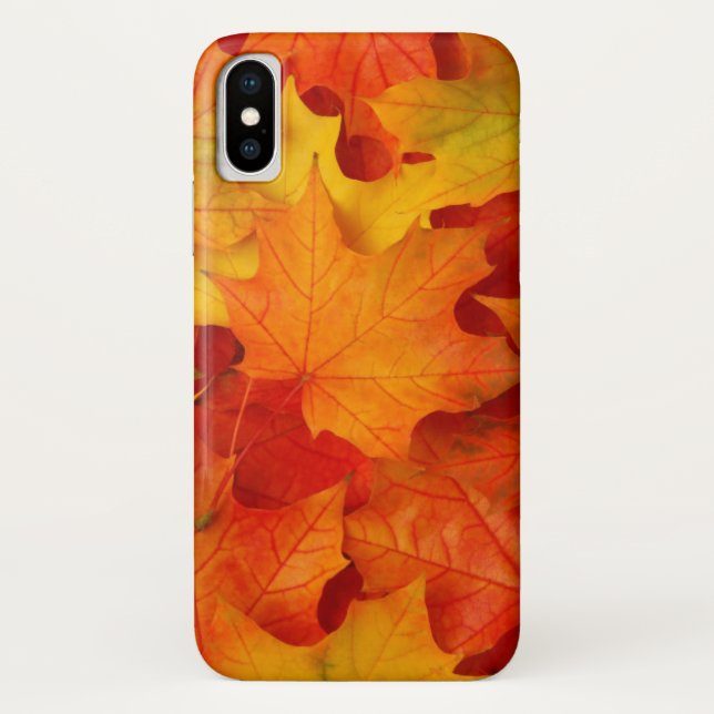 Coques Case-Mate iPhone Feuilles automnales (Dos)